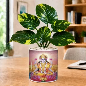 Artificial Tree Ceramic Photo Pot With White Stones 3x4 Inch (F165897) Artificial Tree Ceramic Photo Pot With White Stones 3x4 Inch (F165897)