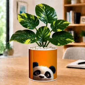 Artificial Tree Ceramic Photo Pot With White Stones 3x4 Inch (F165995) Artificial Tree Ceramic Photo Pot With White Stones 3x4 Inch (F165995)