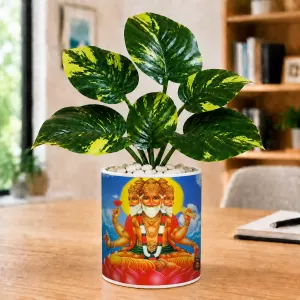 Artificial Tree Ceramic Photo Pot With White Stones 3x4 Inch (F166015) Artificial Tree Ceramic Photo Pot With White Stones 3x4 Inch (F166015)