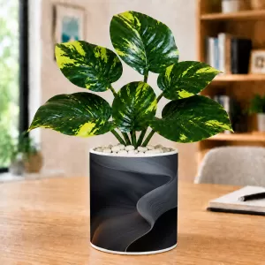 Artificial Tree Ceramic Photo Pot With White Stones 3x4 Inch (F166028) Artificial Tree Ceramic Photo Pot With White Stones 3x4 Inch (F166028)