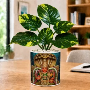 Artificial Tree Ceramic Photo Pot With White Stones 3x4 Inch (F166040) Artificial Tree Ceramic Photo Pot With White Stones 3x4 Inch (F166040)