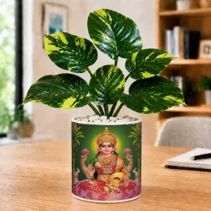 Artificial Tree Ceramic Photo Pot With White Stones 3x4 Inch (F166068) Artificial Tree Ceramic Photo Pot With White Stones 3x4 Inch (F166068)
