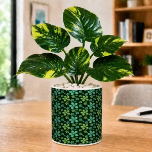 Artificial Tree Ceramic Photo Pot With White Stones 3x4 Inch (F166141) Artificial Tree Ceramic Photo Pot With White Stones 3x4 Inch (F166141)