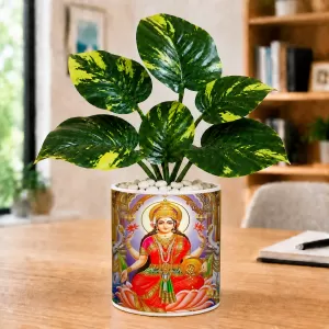 Artificial Tree Ceramic Photo Pot With White Stones 3x4 Inch (F166195) Artificial Tree Ceramic Photo Pot With White Stones 3x4 Inch (F166195)