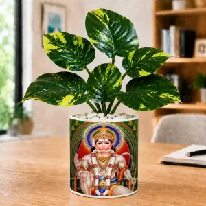 Artificial Tree Ceramic Photo Pot With White Stones 3x4 Inch (F166196) Artificial Tree Ceramic Photo Pot With White Stones 3x4 Inch (F166196)