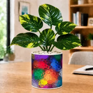 Artificial Tree Ceramic Photo Pot With White Stones 3x4 Inch (F166309) Artificial Tree Ceramic Photo Pot With White Stones 3x4 Inch (F166309)
