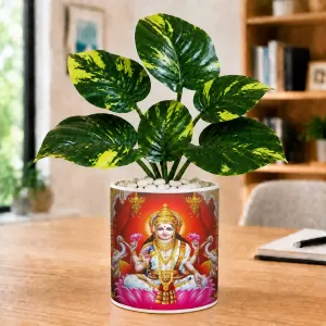 Artificial Tree Ceramic Photo Pot With White Stones 3x4 Inch (F166343) Artificial Tree Ceramic Photo Pot With White Stones 3x4 Inch (F166343)