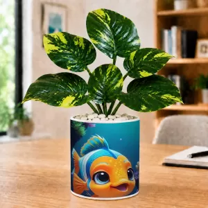 Artificial Tree Ceramic Photo Pot With White Stones 3x4 Inch (F166365) Artificial Tree Ceramic Photo Pot With White Stones 3x4 Inch (F166365)