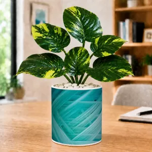 Artificial Tree Ceramic Photo Pot With White Stones 3x4 Inch (F166385) Artificial Tree Ceramic Photo Pot With White Stones 3x4 Inch (F166385)