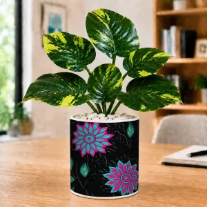 Artificial Tree Ceramic Photo Pot With White Stones 3x4 Inch (F166472) Artificial Tree Ceramic Photo Pot With White Stones 3x4 Inch (F166472)