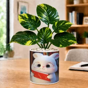 Artificial Tree Ceramic Photo Pot With White Stones 3x4 Inch (F166510) Artificial Tree Ceramic Photo Pot With White Stones 3x4 Inch (F166510)