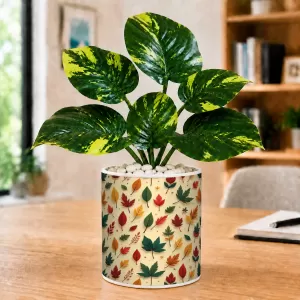 Artificial Tree Ceramic Photo Pot With White Stones 3x4 Inch (F166524) Artificial Tree Ceramic Photo Pot With White Stones 3x4 Inch (F166524)