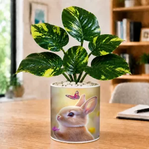 Artificial Tree Ceramic Photo Pot With White Stones 3x4 Inch (F166641) Artificial Tree Ceramic Photo Pot With White Stones 3x4 Inch (F166641)