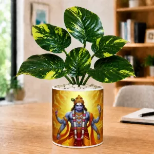 Artificial Tree Ceramic Photo Pot With White Stones 3x4 Inch (F166680) Artificial Tree Ceramic Photo Pot With White Stones 3x4 Inch (F166680)