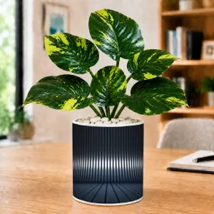 Artificial Tree Ceramic Photo Pot With White Stones 3x4 Inch (F166834) Artificial Tree Ceramic Photo Pot With White Stones 3x4 Inch (F166834)