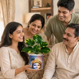 Artificial Tree Ceramic Photo Pot With White Stones 3x4 Inch (F164472) Artificial Tree Ceramic Photo Pot With White Stones 3x4 Inch (F164472)