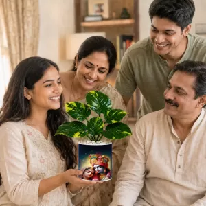 Artificial Tree Ceramic Photo Pot With White Stones 3x4 Inch (F164486) Artificial Tree Ceramic Photo Pot With White Stones 3x4 Inch (F164486)