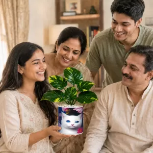 Artificial Tree Ceramic Photo Pot With White Stones 3x4 Inch (F164555) Artificial Tree Ceramic Photo Pot With White Stones 3x4 Inch (F164555)