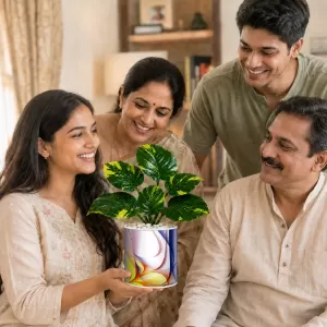 Artificial Tree Ceramic Photo Pot With White Stones 3x4 Inch (F164611) Artificial Tree Ceramic Photo Pot With White Stones 3x4 Inch (F164611)