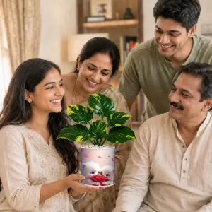 Artificial Tree Ceramic Photo Pot With White Stones 3x4 Inch (F164630) Artificial Tree Ceramic Photo Pot With White Stones 3x4 Inch (F164630)