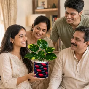 Artificial Tree Ceramic Photo Pot With White Stones 3x4 Inch (F164763) Artificial Tree Ceramic Photo Pot With White Stones 3x4 Inch (F164763)