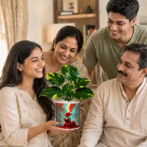 Artificial Tree Ceramic Photo Pot With White Stones 3x4 Inch (F165110) Artificial Tree Ceramic Photo Pot With White Stones 3x4 Inch (F165110)