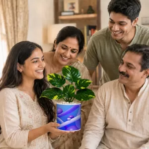 Artificial Tree Ceramic Photo Pot With White Stones 3x4 Inch (F165452) Artificial Tree Ceramic Photo Pot With White Stones 3x4 Inch (F165452)
