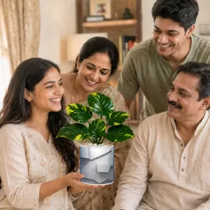 Artificial Tree Ceramic Photo Pot With White Stones 3x4 Inch (F165530) Artificial Tree Ceramic Photo Pot With White Stones 3x4 Inch (F165530)