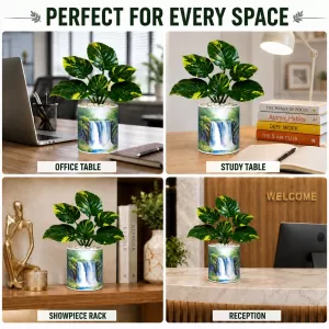 Artificial Tree Ceramic Photo Pot With White Stones 3x4 Inch (F164495) Artificial Tree Ceramic Photo Pot With White Stones 3x4 Inch (F164495)