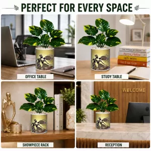 Artificial Tree Ceramic Photo Pot With White Stones 3x4 Inch (F164534) Artificial Tree Ceramic Photo Pot With White Stones 3x4 Inch (F164534)