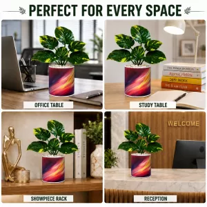 Artificial Tree Ceramic Photo Pot With White Stones 3x4 Inch (F164713) Artificial Tree Ceramic Photo Pot With White Stones 3x4 Inch (F164713)