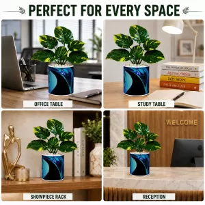 Artificial Tree Ceramic Photo Pot With White Stones 3x4 Inch (F164716) Artificial Tree Ceramic Photo Pot With White Stones 3x4 Inch (F164716)