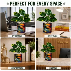 Artificial Tree Ceramic Photo Pot With White Stones 3x4 Inch (F164771) Artificial Tree Ceramic Photo Pot With White Stones 3x4 Inch (F164771)