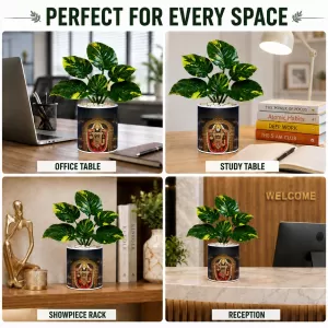 Artificial Tree Ceramic Photo Pot With White Stones 3x4 Inch (F165111) Artificial Tree Ceramic Photo Pot With White Stones 3x4 Inch (F165111)