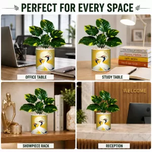 Artificial Tree Ceramic Photo Pot With White Stones 3x4 Inch (F165132) Artificial Tree Ceramic Photo Pot With White Stones 3x4 Inch (F165132)