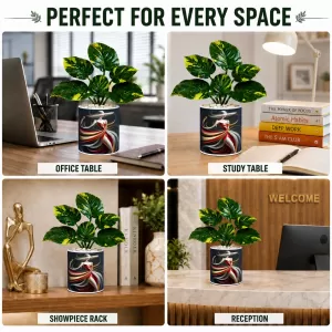 Artificial Tree Ceramic Photo Pot With White Stones 3x4 Inch (F165145) Artificial Tree Ceramic Photo Pot With White Stones 3x4 Inch (F165145)