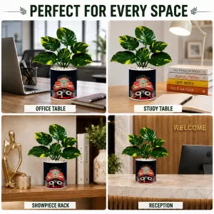 Artificial Tree Ceramic Photo Pot With White Stones 3x4 Inch (F165306) Artificial Tree Ceramic Photo Pot With White Stones 3x4 Inch (F165306)