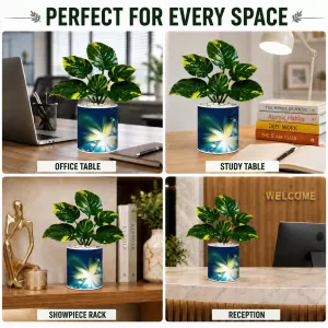 Artificial Tree Ceramic Photo Pot With White Stones 3x4 Inch (F165438) Artificial Tree Ceramic Photo Pot With White Stones 3x4 Inch (F165438)