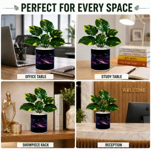 Artificial Tree Ceramic Photo Pot With White Stones 3x4 Inch (F165518) Artificial Tree Ceramic Photo Pot With White Stones 3x4 Inch (F165518)