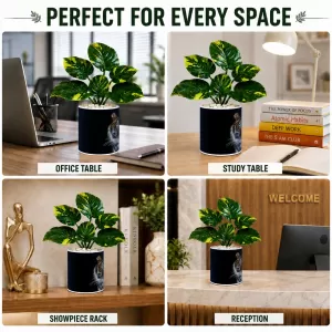 Artificial Tree Ceramic Photo Pot With White Stones 3x4 Inch (F165821) Artificial Tree Ceramic Photo Pot With White Stones 3x4 Inch (F165821)
