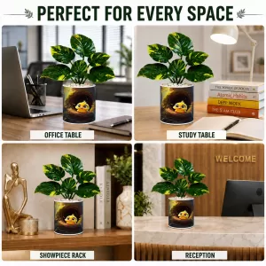Artificial Tree Ceramic Photo Pot With White Stones 3x4 Inch (F166373) Artificial Tree Ceramic Photo Pot With White Stones 3x4 Inch (F166373)