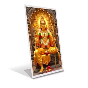 Car Desk/Table Top Jai Shree Ram Acrylic L-Style Photo Stand - 2.5x3.5 Inches, Compact And Stylish Spiritual Display (F6668) Car Desk/Table Top Jai Shree Ram Acrylic L-Style Photo Stand - 2.5x3.5 Inches, Compact And Stylish Spiritual Display (F6668)