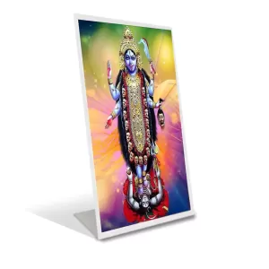 Car Desk/Table Top Jai Maa Kaali Acrylic L-Style Photo Stand - 2.5x3.5 Inches, Compact And Stylish Spiritual Display (F6685) Car Desk/Table Top Jai Maa Kaali Acrylic L-Style Photo Stand - 2.5x3.5 Inches, Compact And Stylish Spiritual Display (F6685)