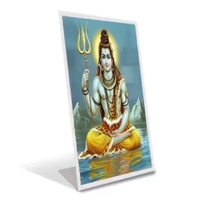 Car Desk/Table Top Lord Shiva Acrylic L-Style Photo Stand - 2.5x3.5 Inches, Compact And Stylish Spiritual Display (F6702) Car Desk/Table Top Lord Shiva Acrylic L-Style Photo Stand - 2.5x3.5 Inches, Compact And Stylish Spiritual Display (F6702)