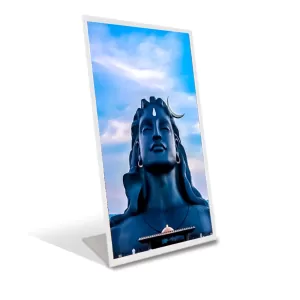 Car Desk/Table Top Adiyogi Shiva Acrylic L-Style Photo Stand - 2.5x3.5 Inches, Compact And Stylish Spiritual Display (F6710) Car Desk/Table Top Adiyogi Shiva Acrylic L-Style Photo Stand - 2.5x3.5 Inches, Compact And Stylish Spiritual Display (F6710)