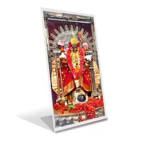 Car Desk/Table Top Maa Bhavatarini Acrylic L-Style Photo Stand - 2.5x3.5 Inches, Compact And Stylish Spiritual Display (F6711) Car Desk/Table Top Maa Bhavatarini Acrylic L-Style Photo Stand - 2.5x3.5 Inches, Compact And Stylish Spiritual Display (F6711)