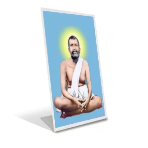 Car Desk/Table Top Sri Ramkrishna Acrylic L-Style Photo Stand - 2.5x3.5 Inches, Compact And Stylish Spiritual Display (F6714) Car Desk/Table Top Sri Ramkrishna Acrylic L-Style Photo Stand - 2.5x3.5 Inches, Compact And Stylish Spiritual Display (F6714)