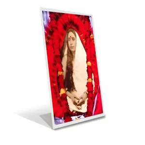 Car Desk/Table Top Devi Sarada Maa Acrylic L-Style Photo Stand - 2.5x3.5 Inches, Compact And Stylish Spiritual Display (F6728) Car Desk/Table Top Devi Sarada Maa Acrylic L-Style Photo Stand - 2.5x3.5 Inches, Compact And Stylish Spiritual Display (F6728)