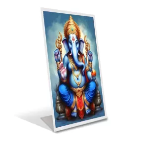 Car Desk/Table Top Lord Ganesh Acrylic L-Style Photo Stand - 2.5x3.5 Inches, Compact And Stylish Spiritual Display (F6732) Car Desk/Table Top Lord Ganesh Acrylic L-Style Photo Stand - 2.5x3.5 Inches, Compact And Stylish Spiritual Display (F6732)