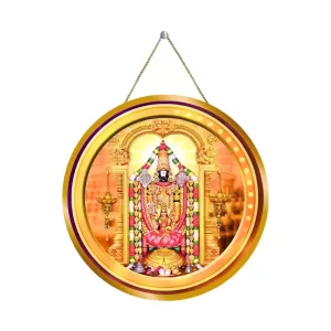 Lord Balaji 12x12 Inch Round Religious Photo Frame | Spiritual Wall Decor For Home Temple, Pooja Room & Office | Divine Wall Art Picture For Worship, Meditation & Gift (F13089) Lord Balaji 12x12 Inch Round Religious Photo Frame | Spiritual Wall Decor For Home Temple, Pooja Room & Office | Divine Wall Art Picture For Worship, Meditation & Gift (F13089)